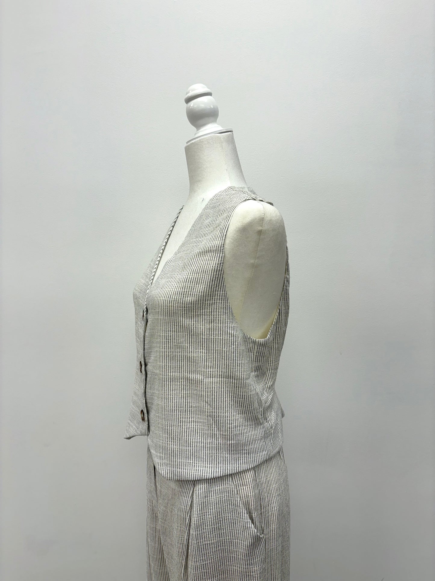 Pin Stripe Vest