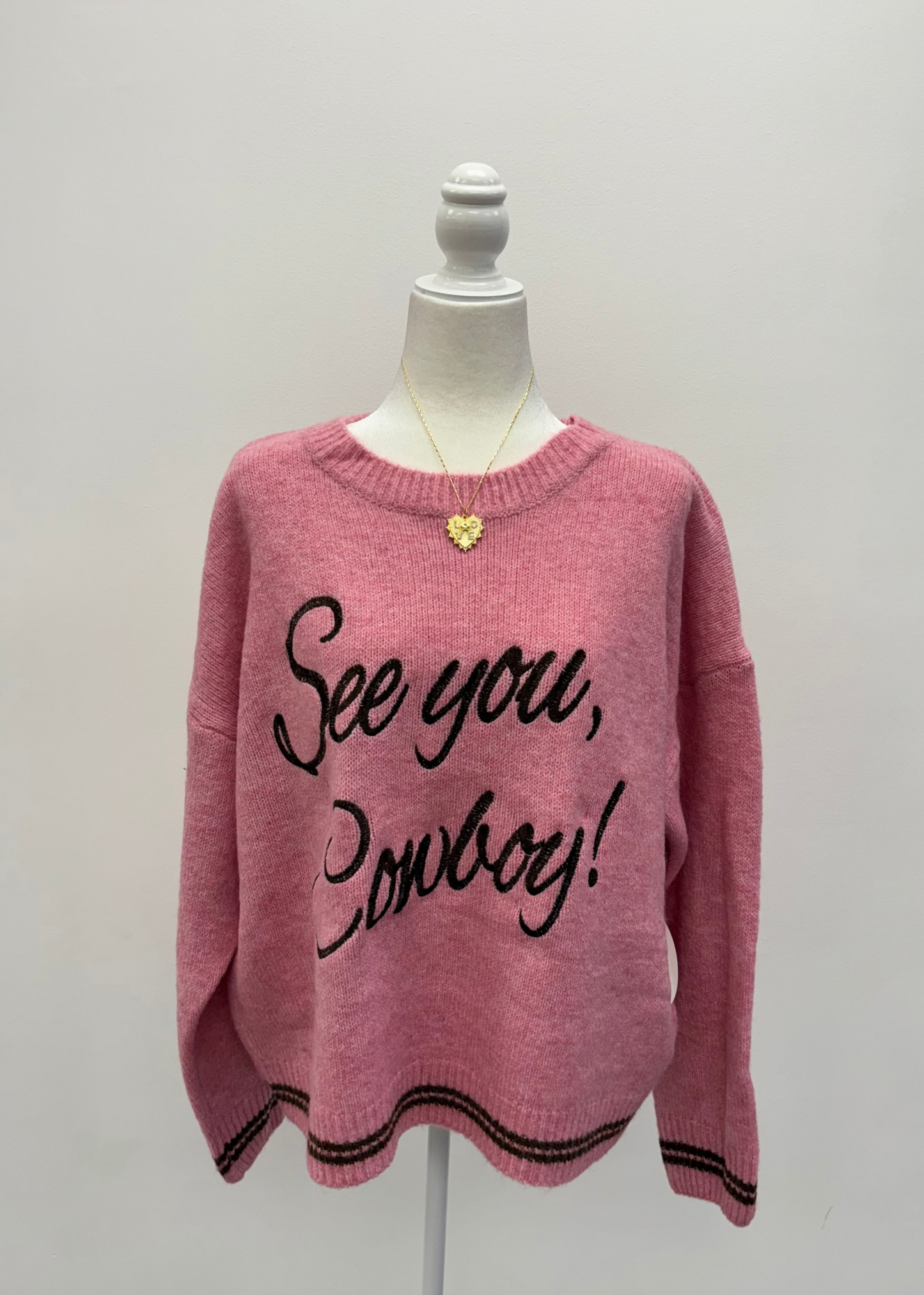 See You Cowboy Sweater