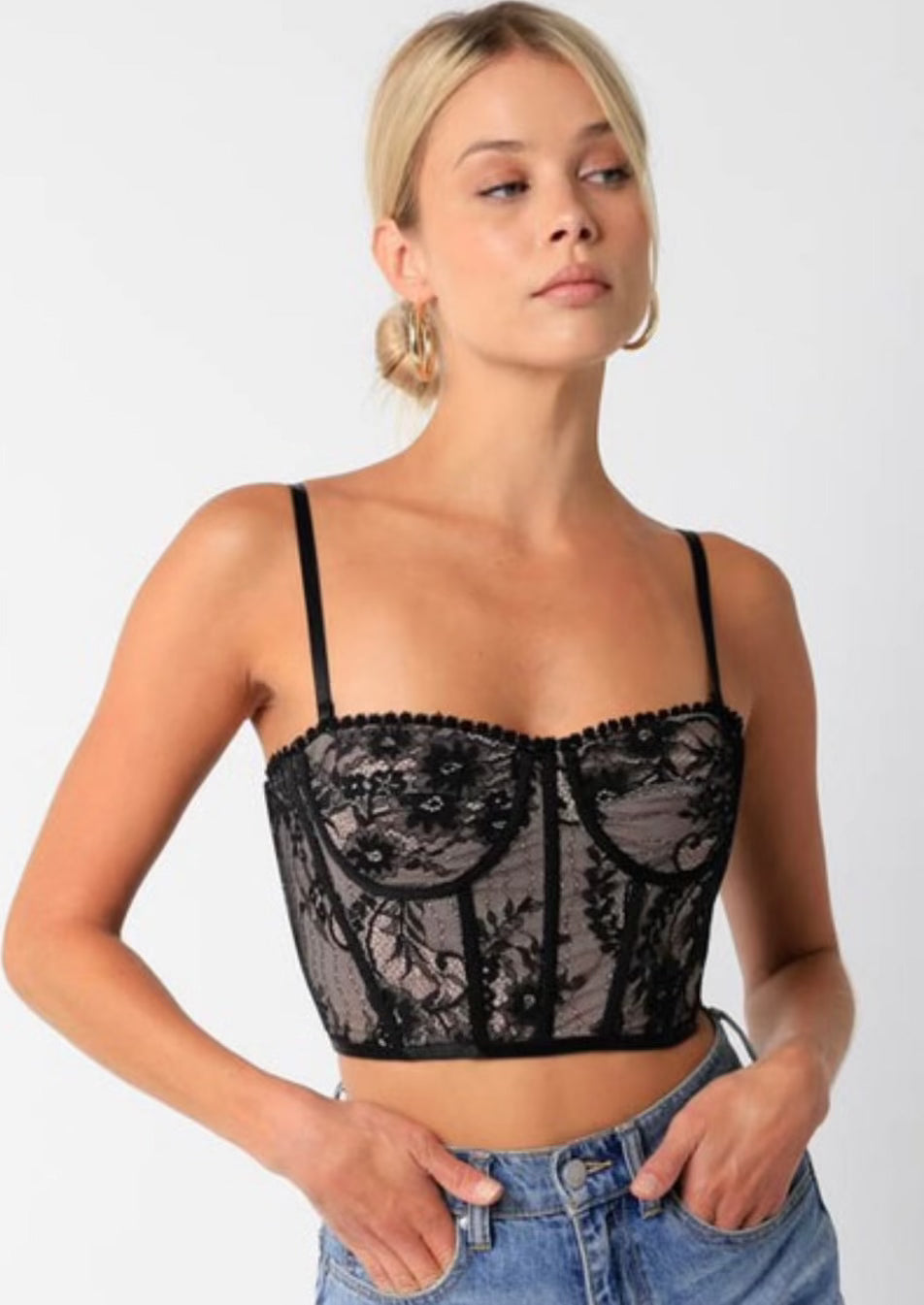 Lace Corset Tank – Jawbreaker Boutique