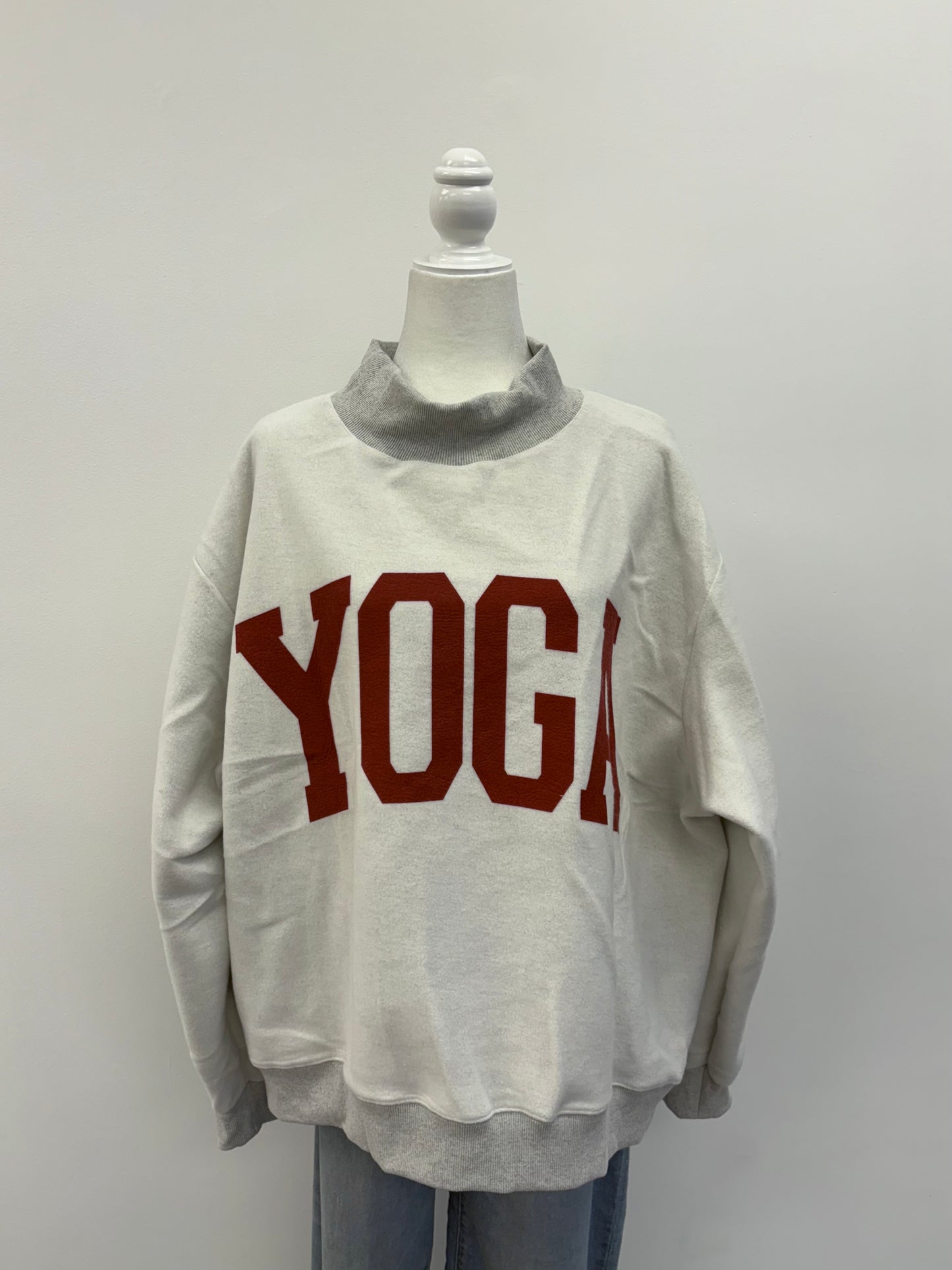 Pilates & Yoga Reversible Mockneck