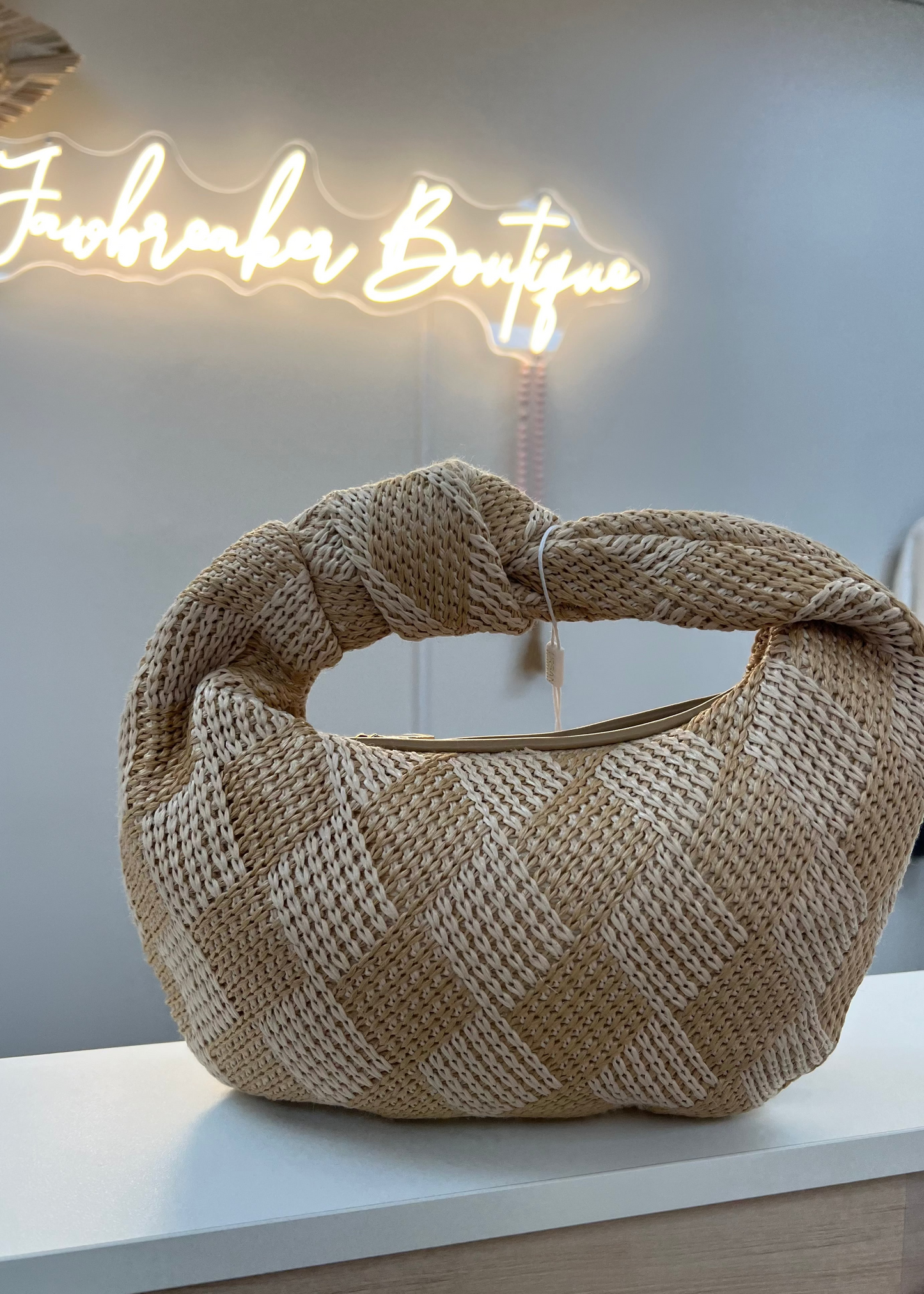 Woven Knot Bag