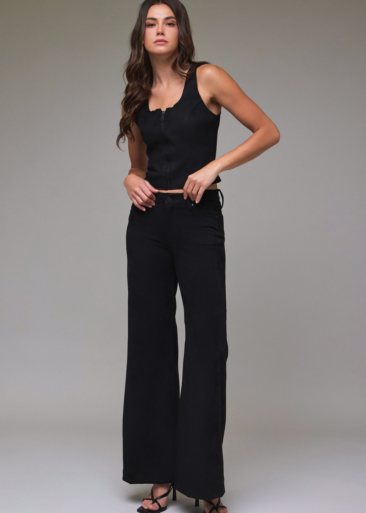 Smoky Manhattan Suede Jeans