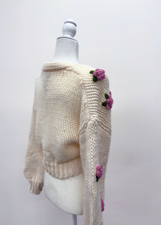 Rosy Cardigan