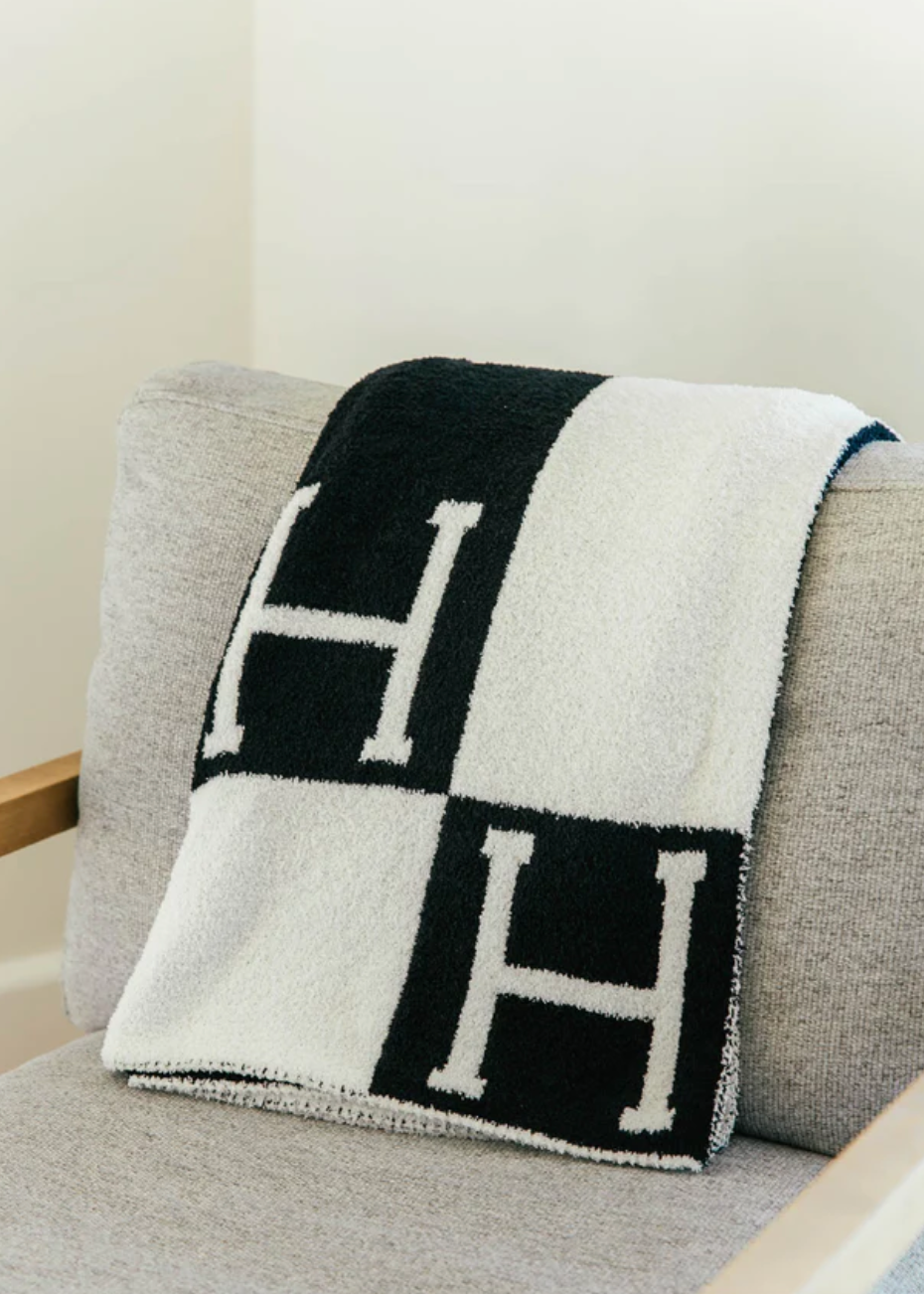 H Luxe Throw Blanket
