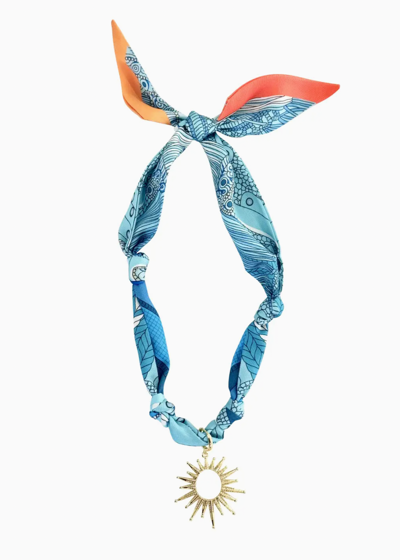 Tahiti Scarf Necklace