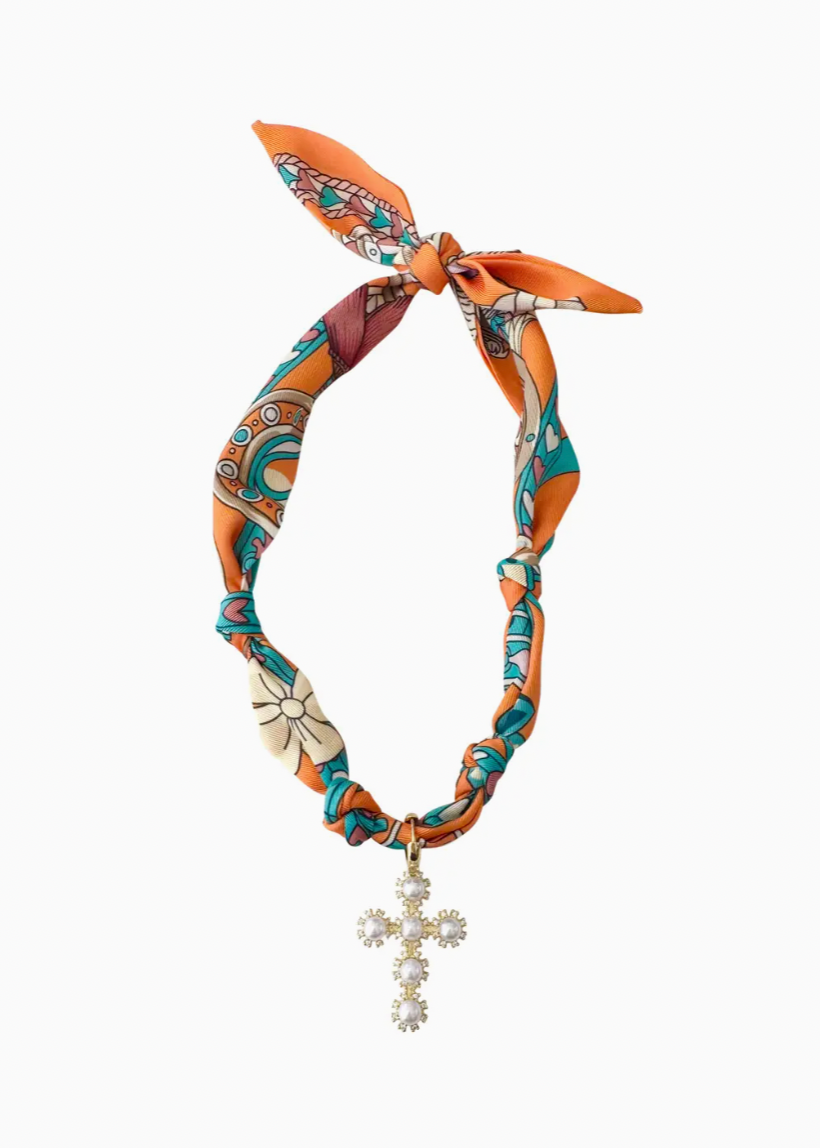 Ibiza Scarf Necklace
