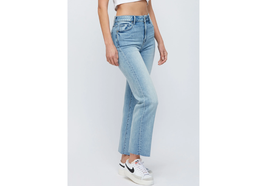 Tracey Clean Stretch Cropped Straight