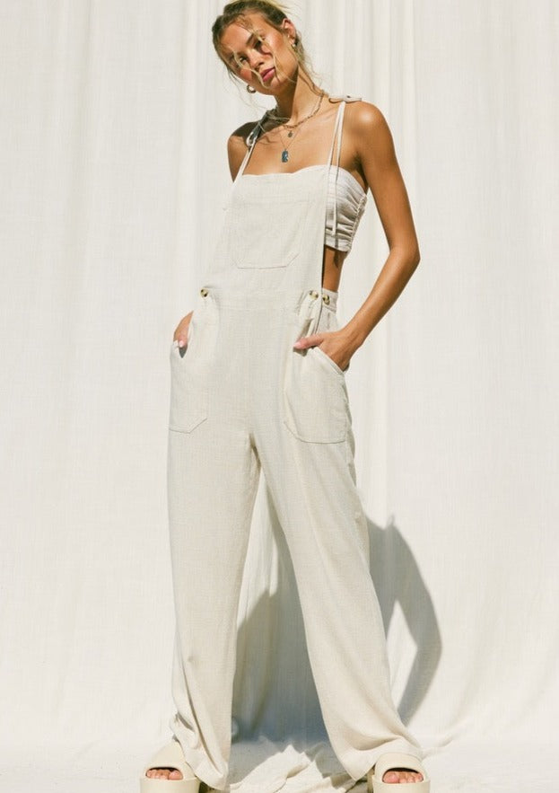 Linen Overalls