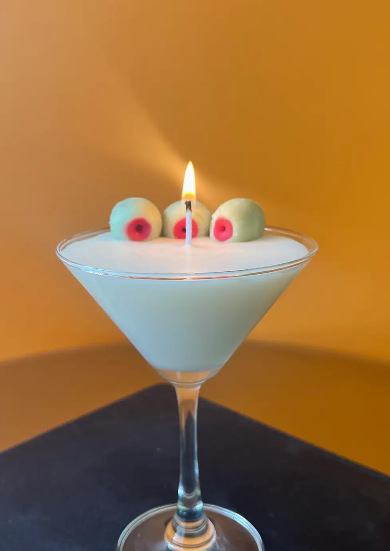 Dirty Martini Candle