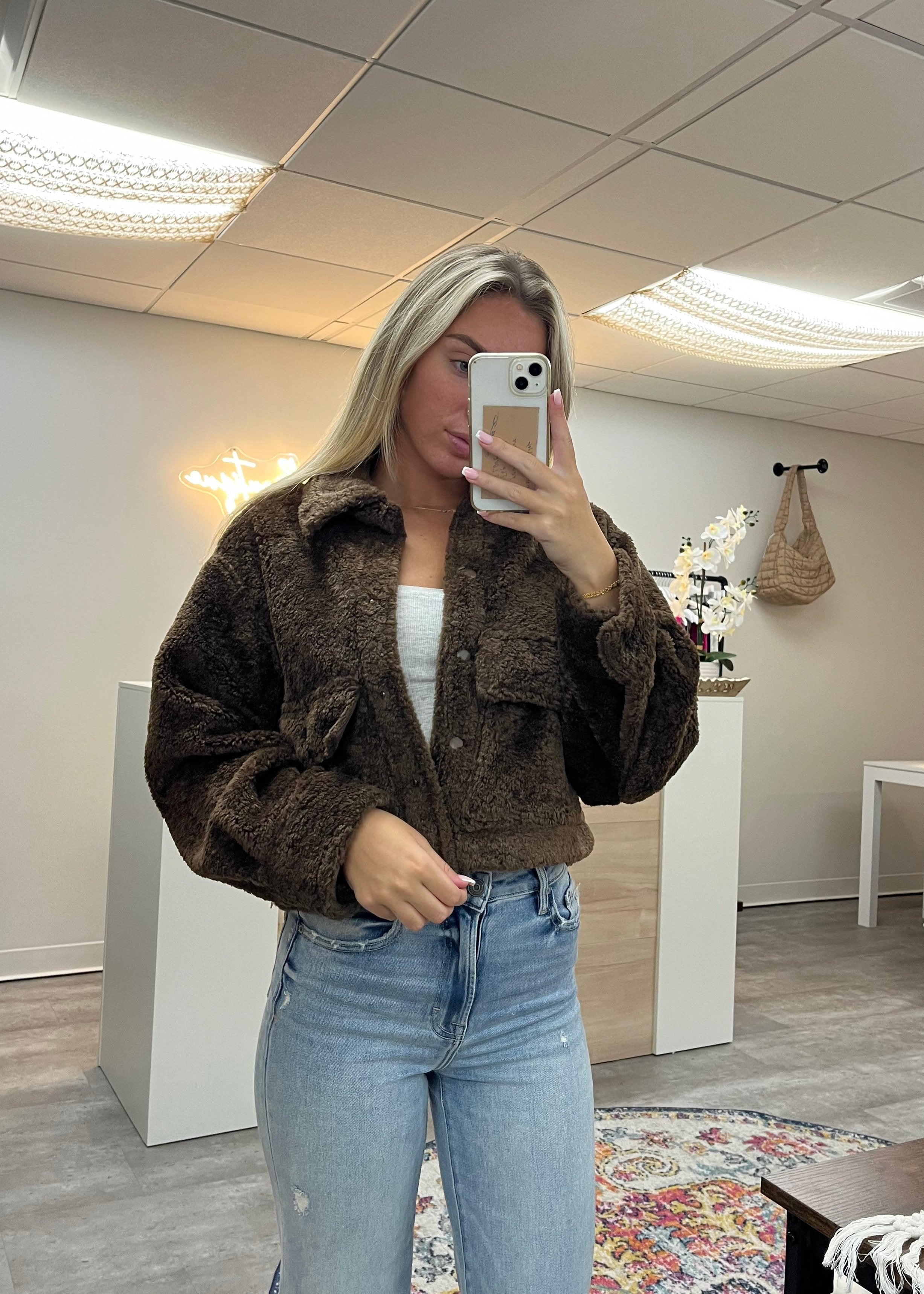 Teddy Bear Jacket – Jawbreaker Boutique