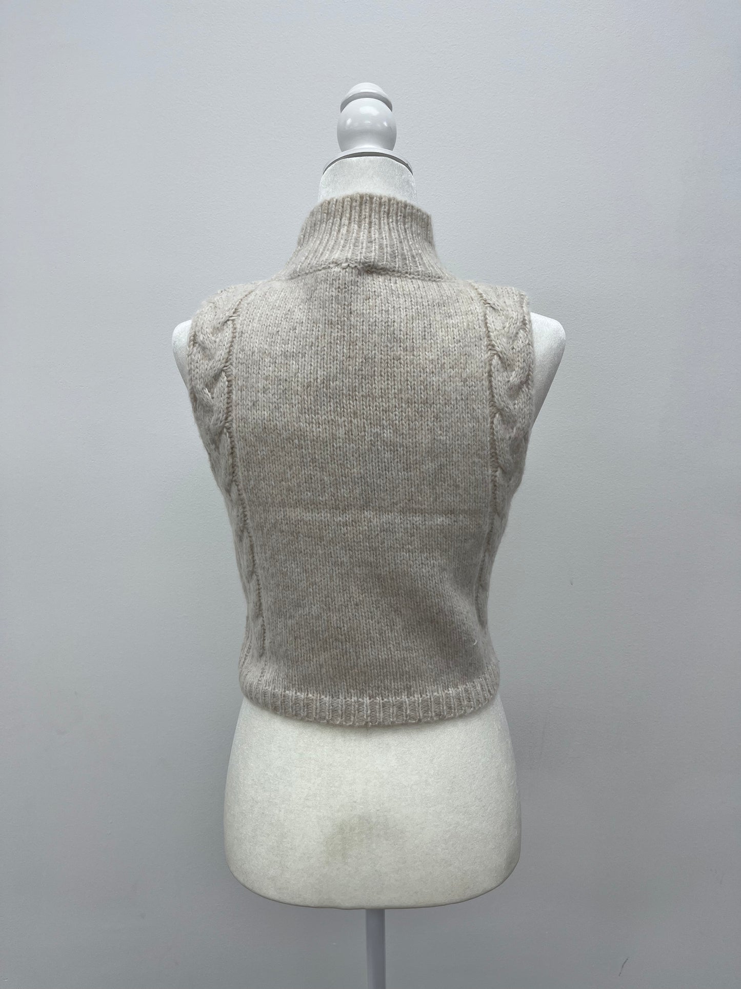 Oatmeal Mockneck Sweater