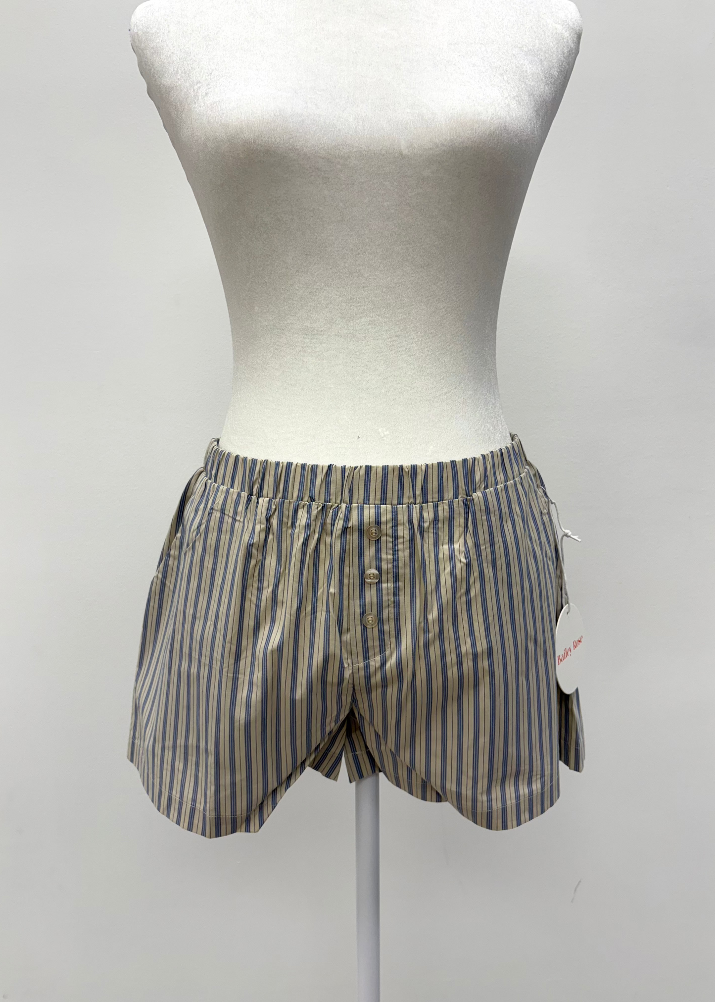 Stripe Boxer Shorts