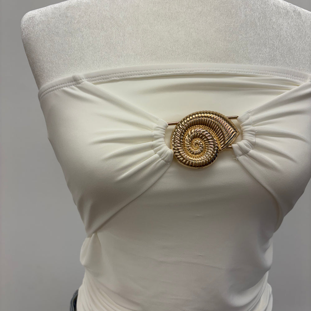 Lagoon Seashell Top
