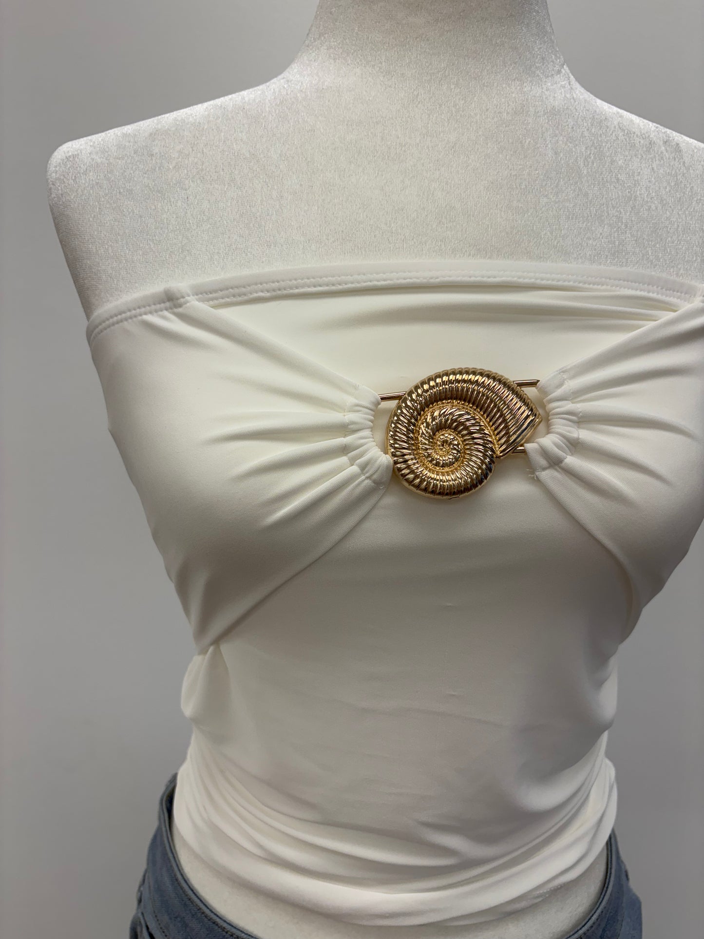 Lagoon Seashell Top