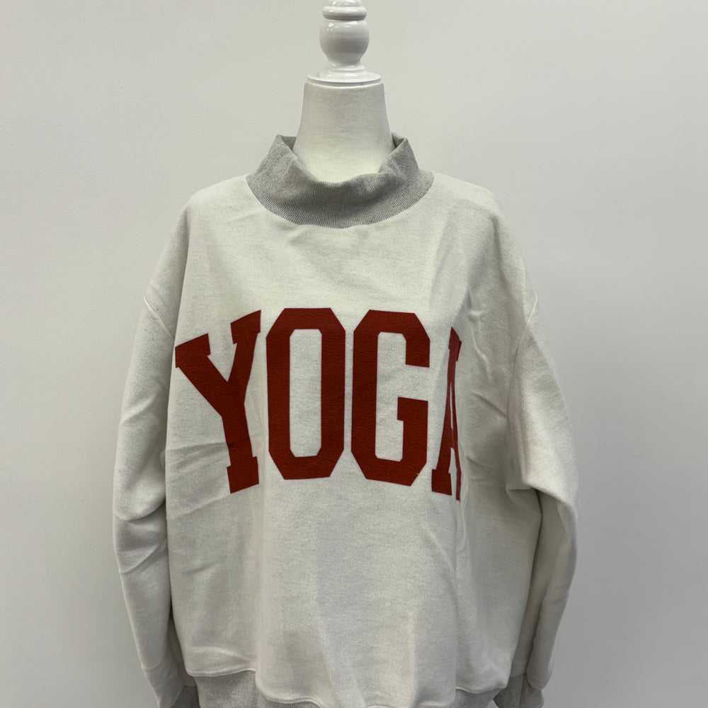 Pilates & Yoga Reversible Mockneck