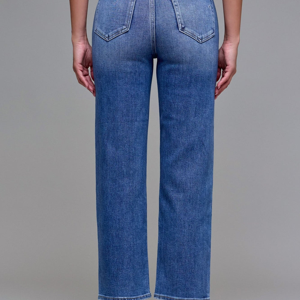 
                  
                    Tracey Dark Clean Stretch Cropped Straight Relaxed Jean
                  
                