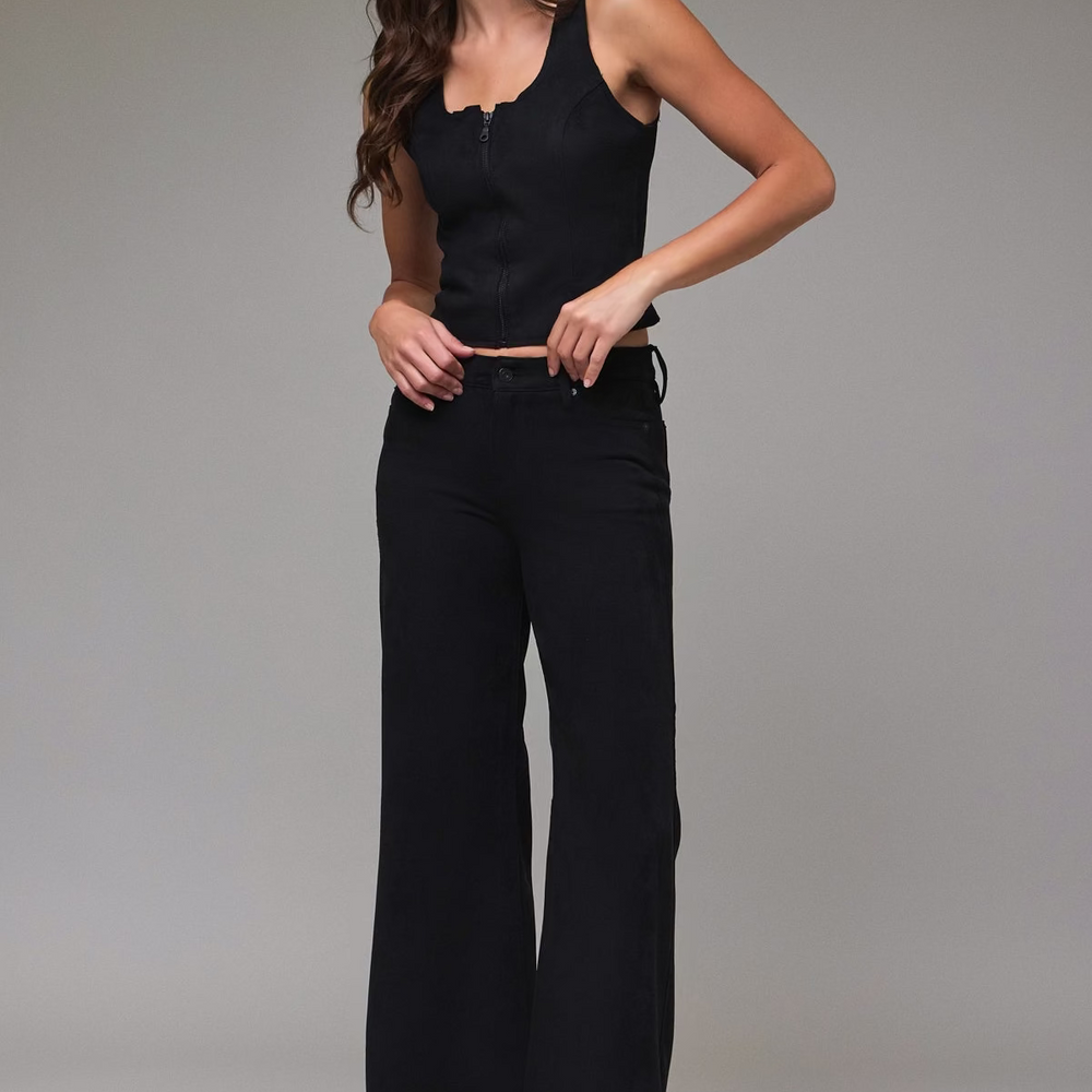 
                  
                    Smoky Manhattan Suede Jeans
                  
                