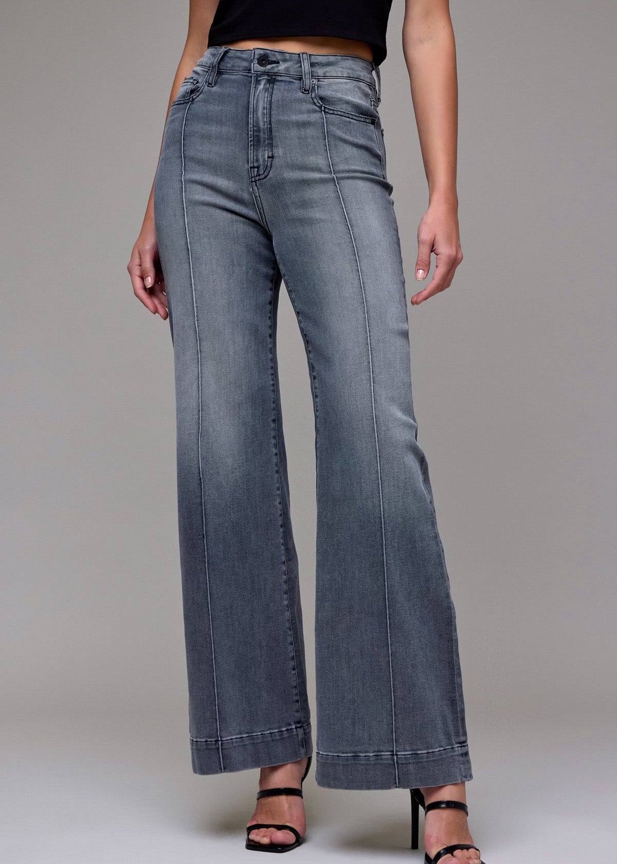 Morning Fog Flare Jeans