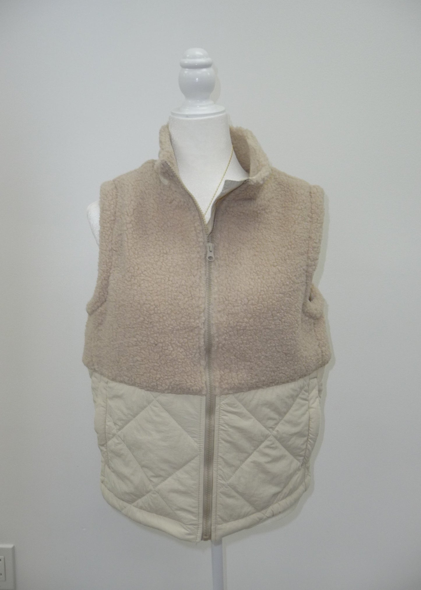 Sherpa Quilted Vest