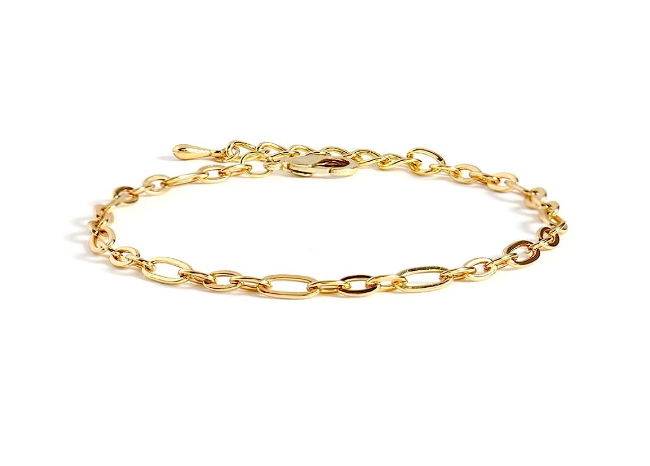 Small Chain Gold Bracelet