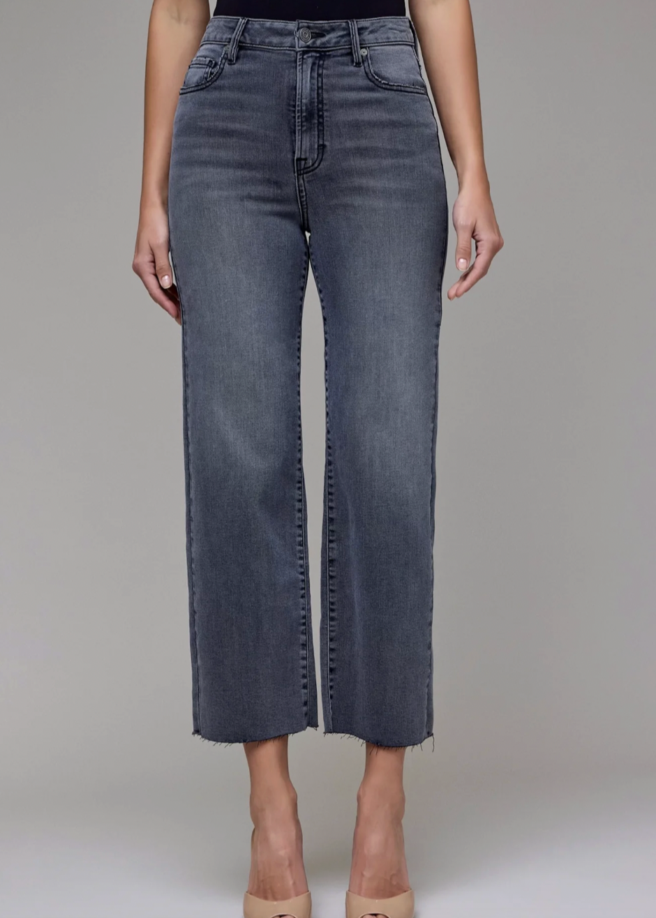 Grey Tracey High Rise Jeans